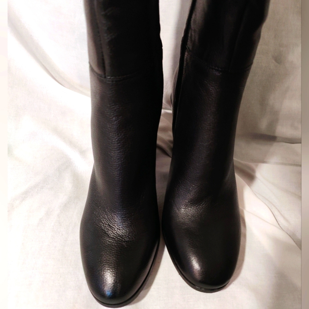 NEW Kenneth Cole Women's Justin High Block Heel Boots